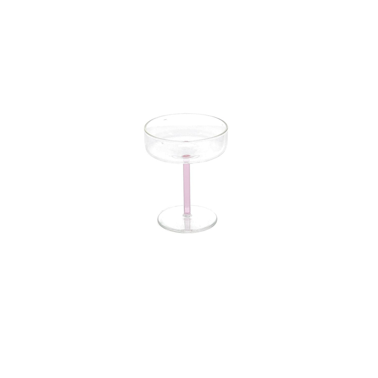 FIZZ SET VAN 2 CHAMPAGNE COUPES - ROZE
