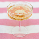 FIZZ SET VAN 2 CHAMPAGNE COUPES - ROZE