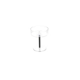 FIZZ SET VAN 2 CHAMPAGNE COUPES - GRIJS
