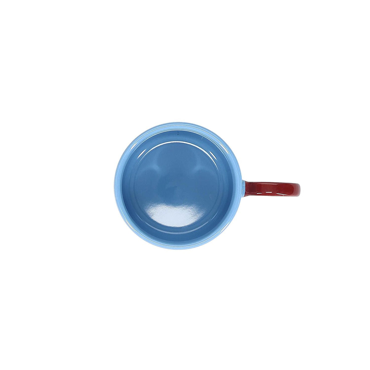 MOK LOU - LIGHT BLUE / BURGUNDY