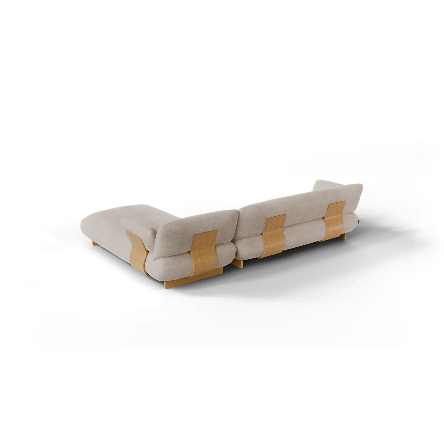 MOCO SOFA 2SEATER + CHAISE LONGUE - STOF BOUCLA