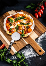 PREMIUM LINE PIZZAPLANK MET PIZZASNIJDER