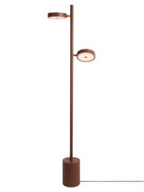 OKINAWA STAANDE LAMP - 2 SHADES - ASH TERRA BROWN