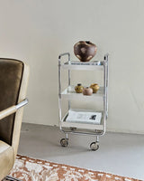 TROLLEY - OFFWHITE / CHROME