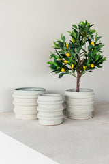 BLOEMPOT AGATA - CREAM