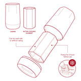 WIJNKOELER HEXO GRAPHITE