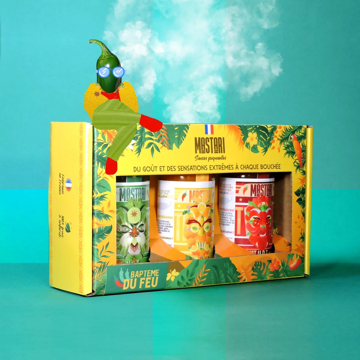 HOT SAUCES BOX - VUURDOOP
