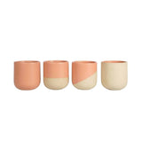 SET ReClay Coffee mugs - PEACH