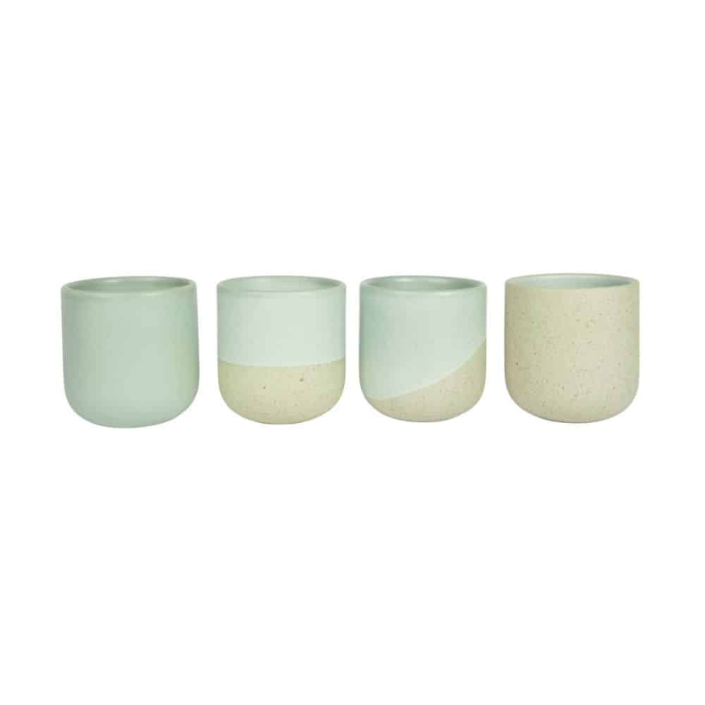 SET ReClay Coffee mugs - MINT