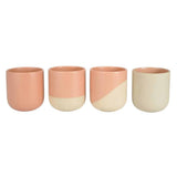 SET ReClay LATTE mugs - PEACH