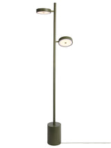 OKINAWA STAANDE LAMP - 2 SHADES - ASH GREEN