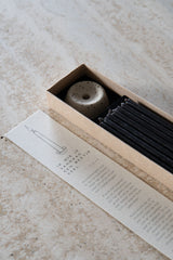 MINI MINDFUL MOMENT + 7 ZWARTE KAARSJES