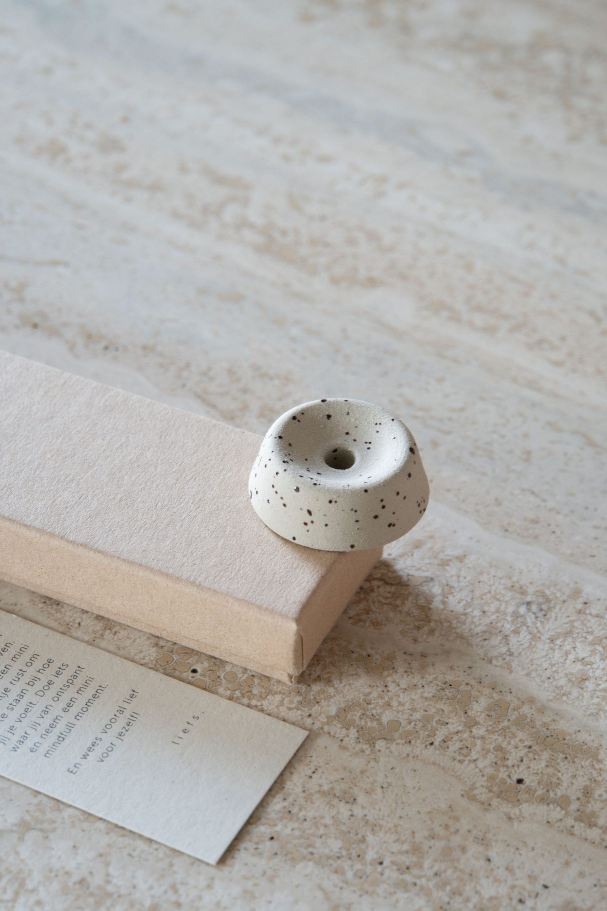 MINI MINDFUL MOMENT + 7 ZWARTE KAARSJES