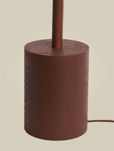 OKINAWA STAANDE LAMP - 2 SHADES - ASH TERRA BROWN