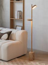 OKINAWA STAANDE LAMP - 2 SHADES - ASH NATURAL