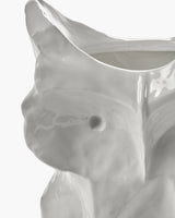 UIL VAAS GEBROKEN WIT - LARGE