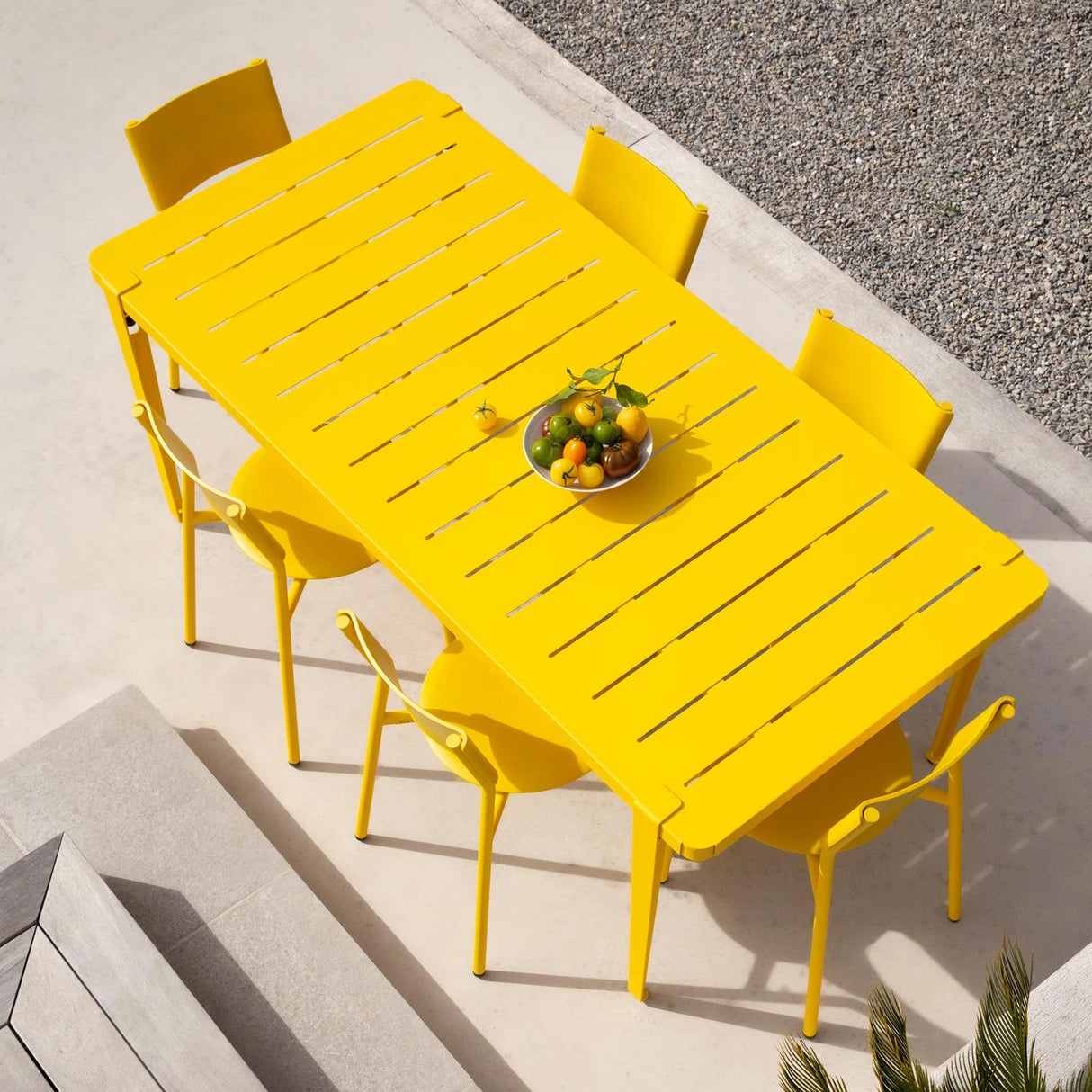MIDI OUTDOOR CHAIR - GEEL
