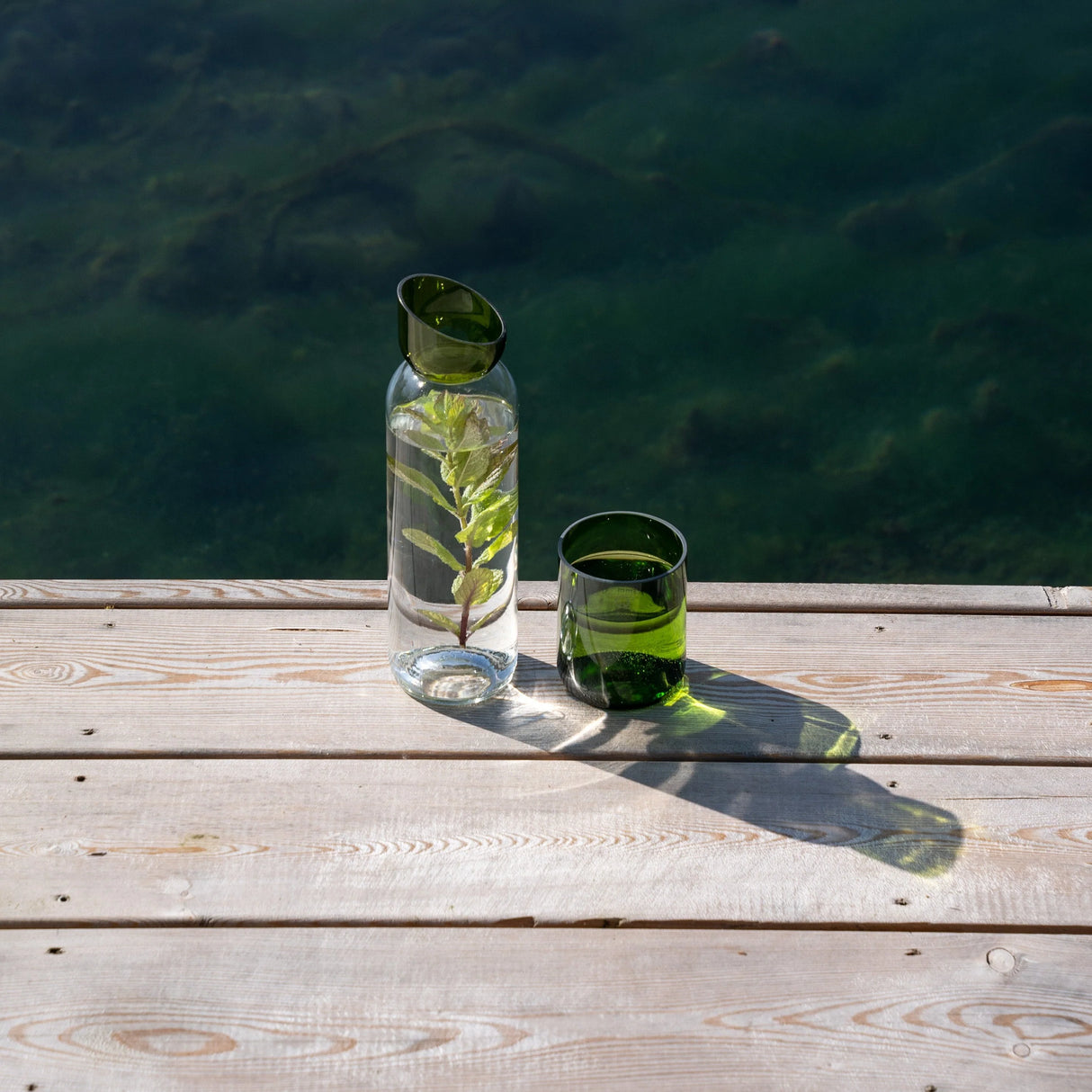 WATERGLAS - GROEN