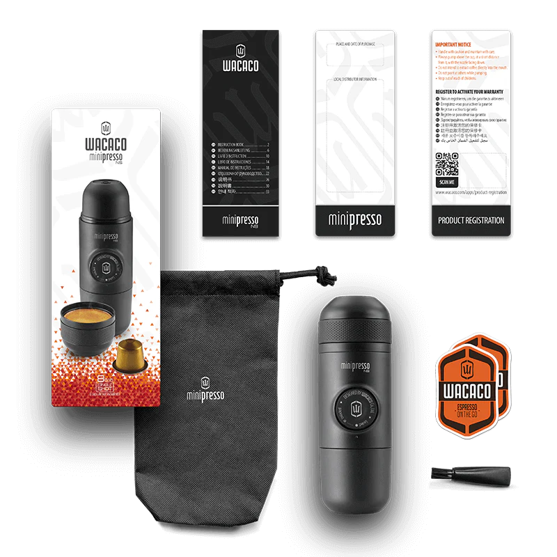 MINIPRESSO NS - DRAAGBARE CAPUSULE ESPRESSOMACHINE