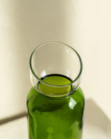 CARAFE BLANC/VERT