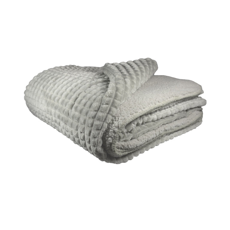 PLAID PUK - LIGHT GREY