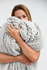 PLAID PUK - LIGHT GREY