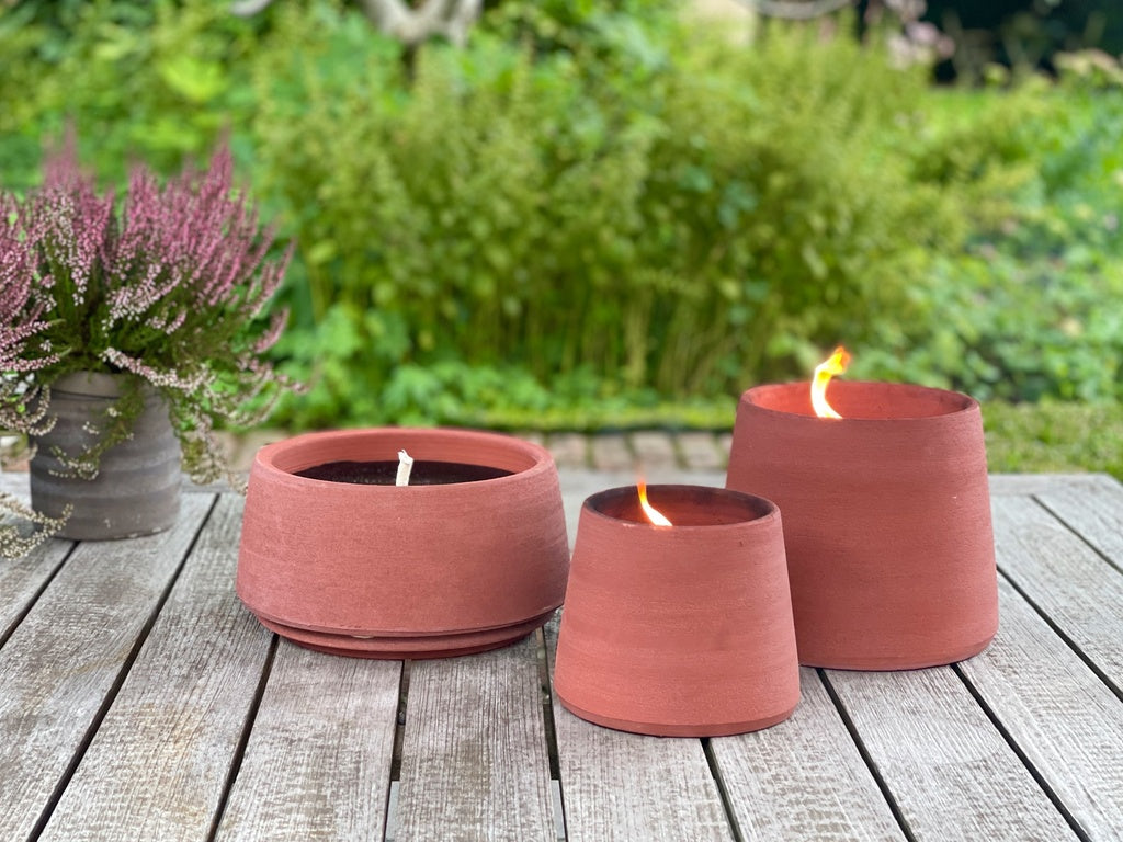 MEDIUM OUTDOOR GEURKAARS - TERRACOTTA