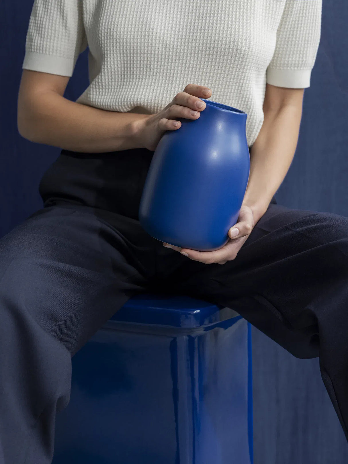 COLORA VAAS SMALL - MAZARINE BLUE