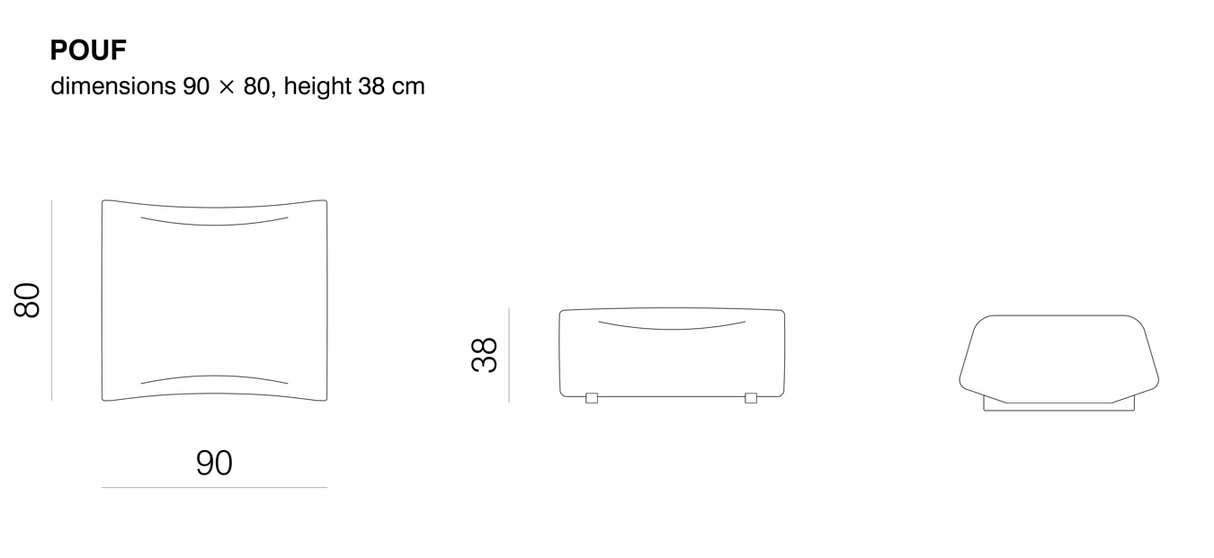 SHOWROOMMODEL ABSENT SOFA