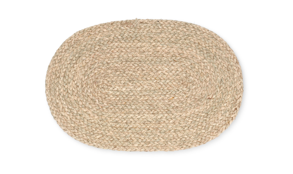 PLACEMAT OVAL MAIS - BEIGE