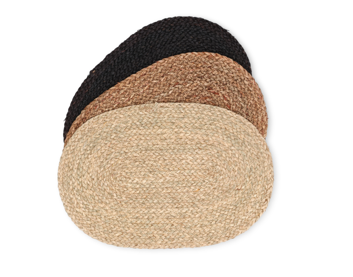PLACEMAT OVAL MAIS - BEIGE