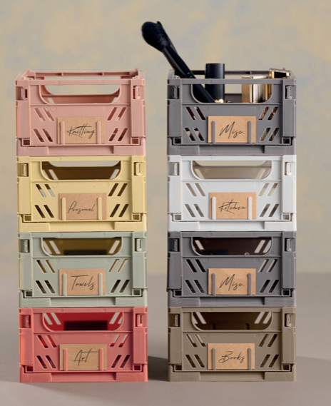 COLOUR CRATE - XS DUSTY WALNUT