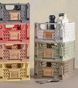 COLOUR CRATE - LARGE ZACHT GROEN