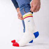 SOKKEN RETRO - YELLOW & RED