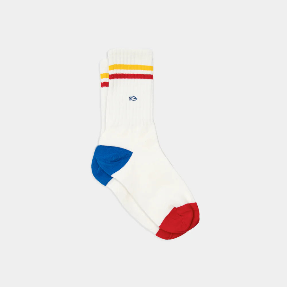 SOKKEN RETRO - YELLOW & RED