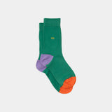 SOKKEN EFFEN - GREEN & PURPLE  & ORANGE