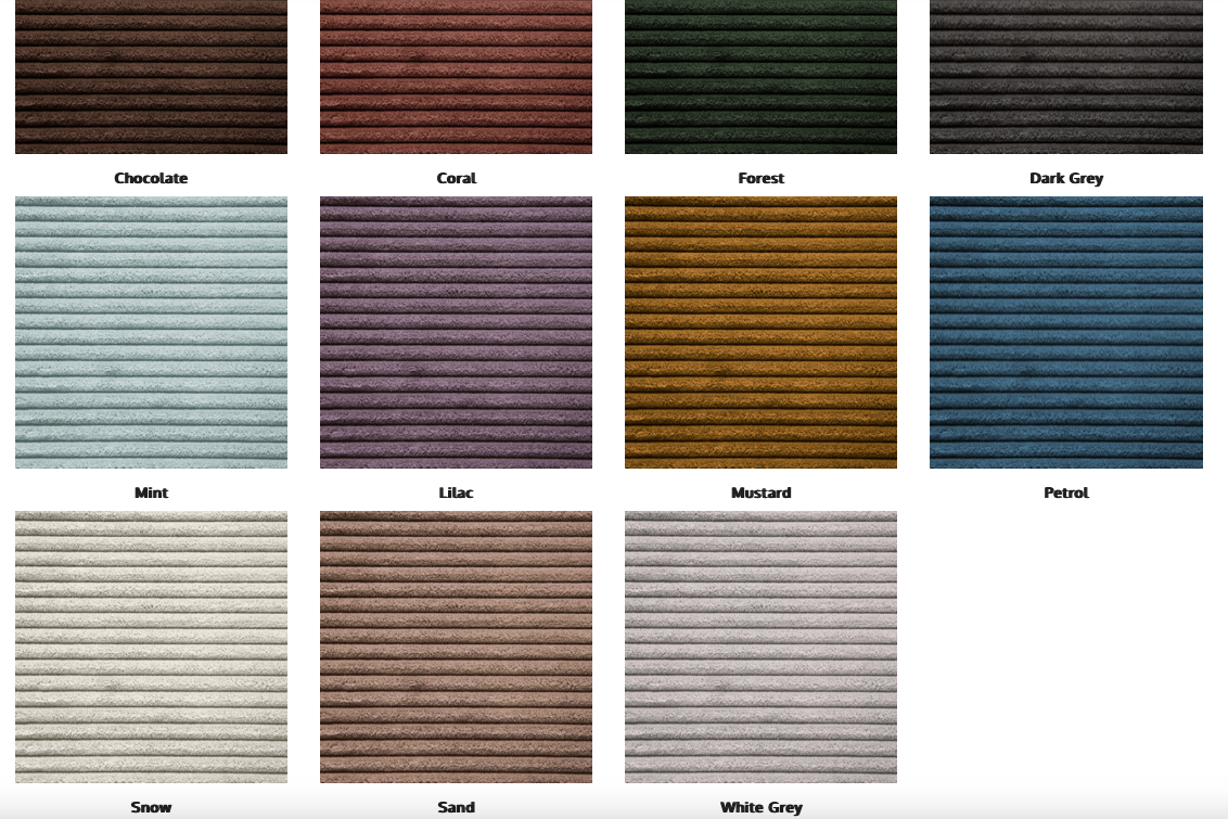 BEAN BAG OM - RIBFLUWEEL STOF