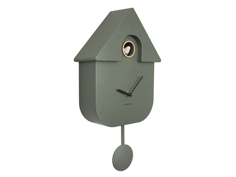 CUCKOO WANDKLOK - JUNGLE GROEN
