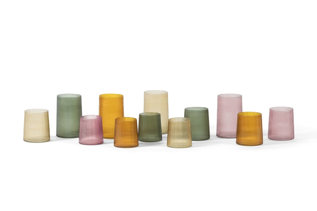 THEELICHTHOUDER SPRAYED - AMBER