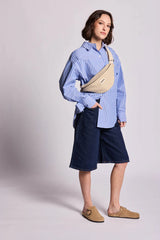 OLIVIA BUM BAG - NUDE