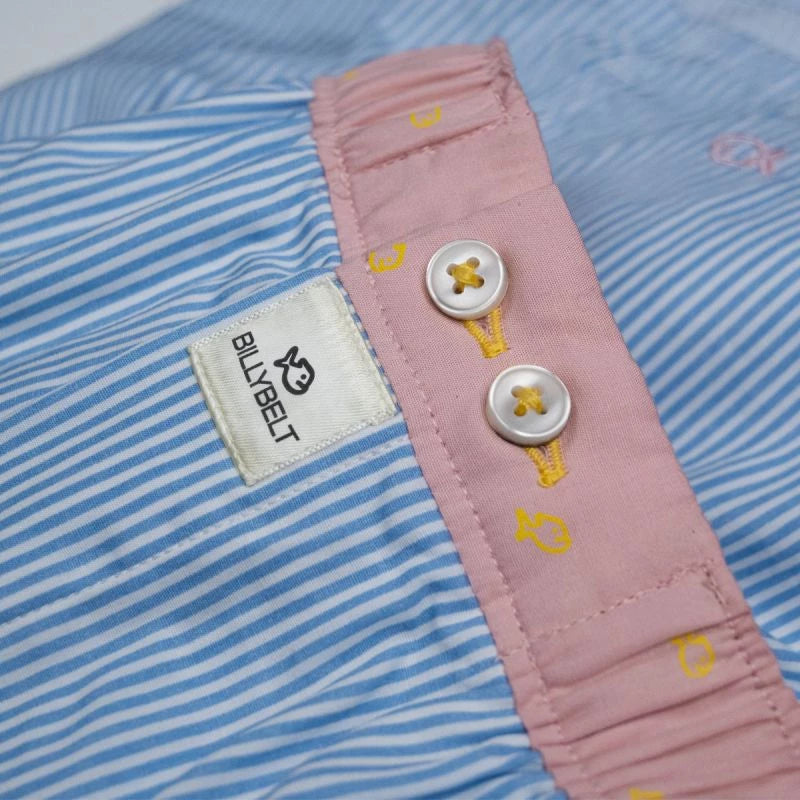 BOXERSHORT LIGHT BLUE STRIPES