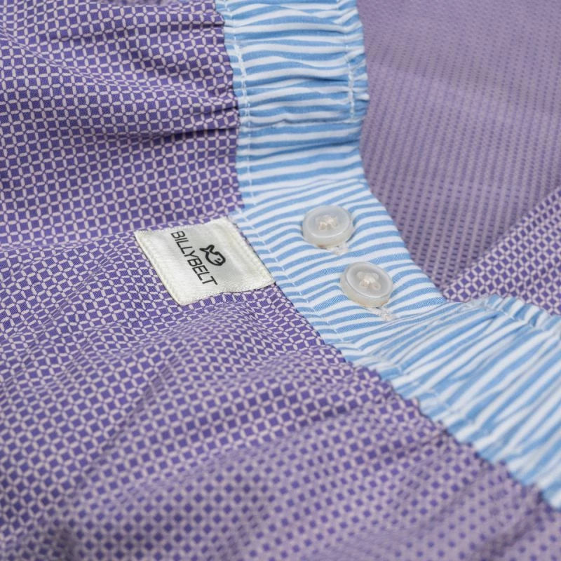 BOXERSHORT PURPLE SQUARE