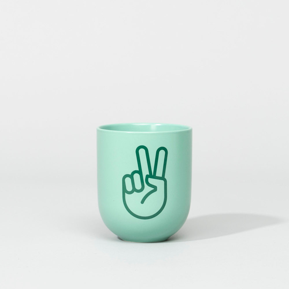 PEACE BEKER / GROEN