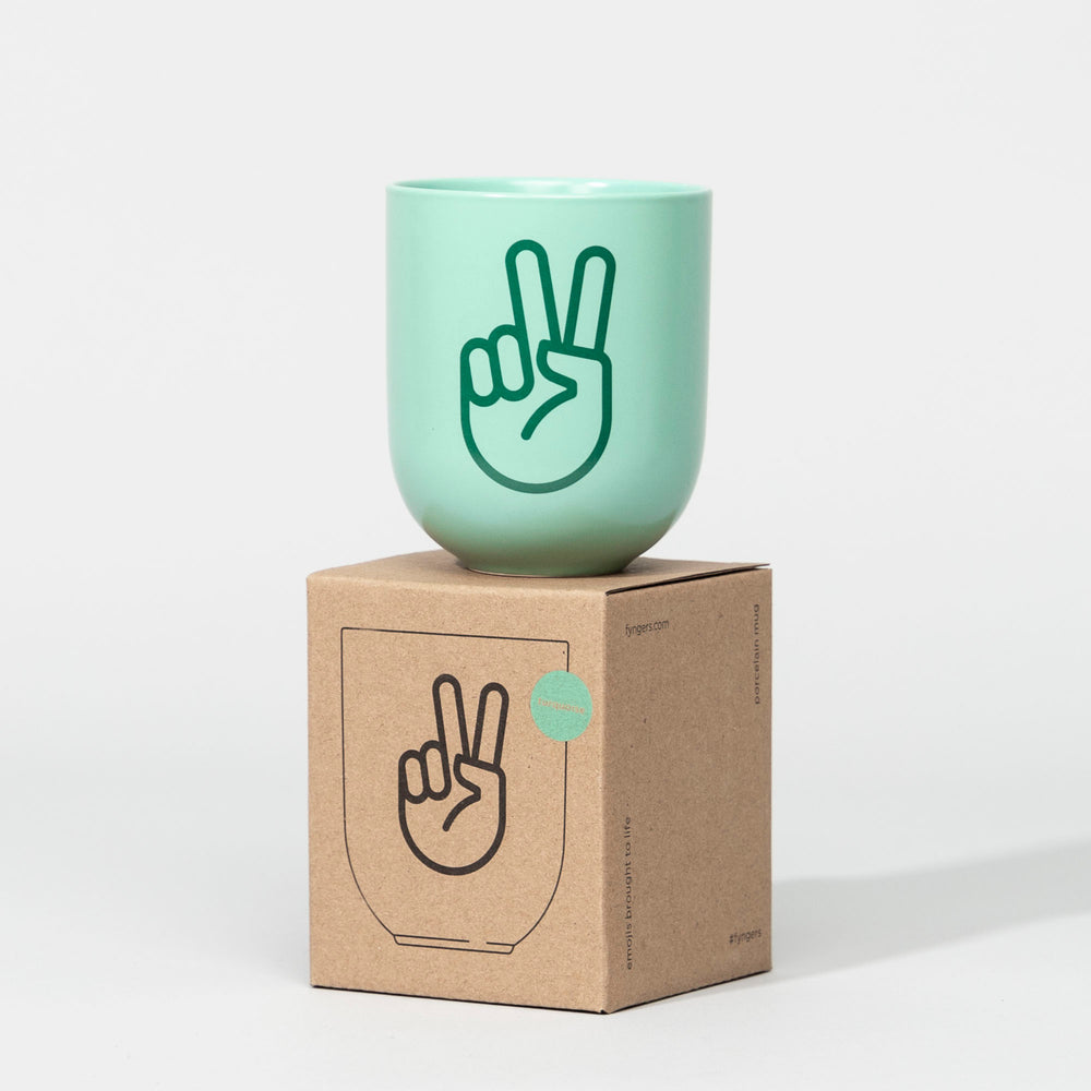 PEACE BEKER / GROEN