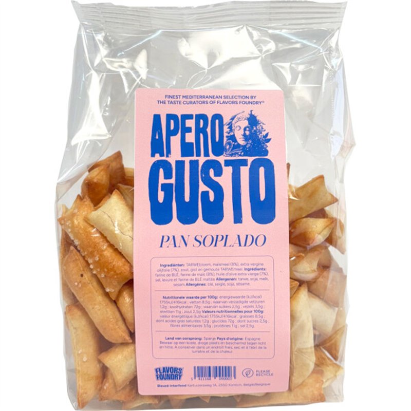 APERO KOEKJE - GEBLAZEN BROOD