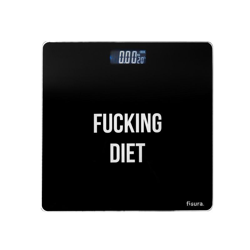 WEEGSCHAAL "FUCKING DIET"