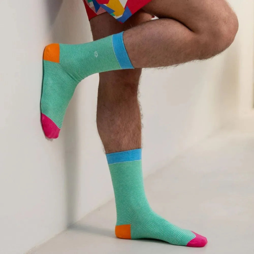 SOKKEN FINE STRIPES - TUTTI FRUTTI