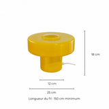 FOZA TAFELLAMP KLEIN - YELLOW