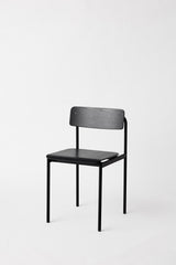 OFFSET CHAIR - BLACK FRAME