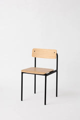 OFFSET CHAIR - BLACK FRAME